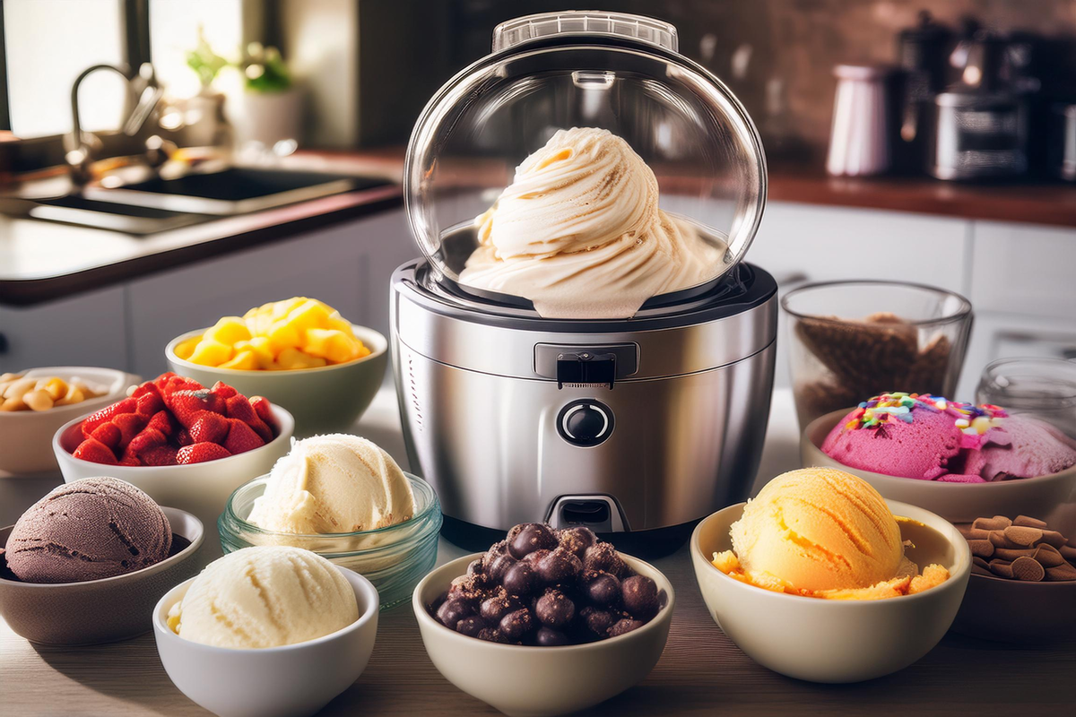 How do you use the Cuisinart ice cream maker