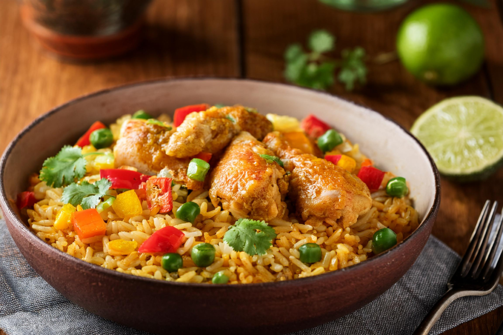 Arroz con pollo recipe