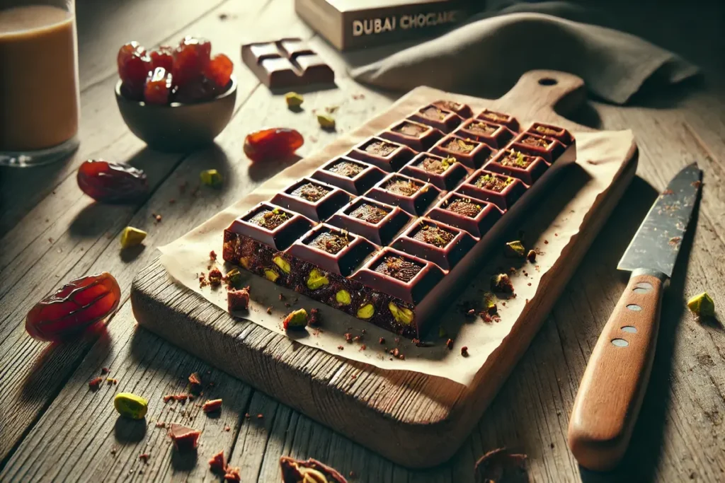 Dubai chocolate bar recipe