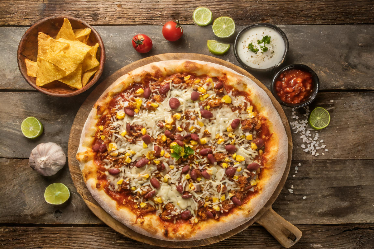 Mexican pizza recipe